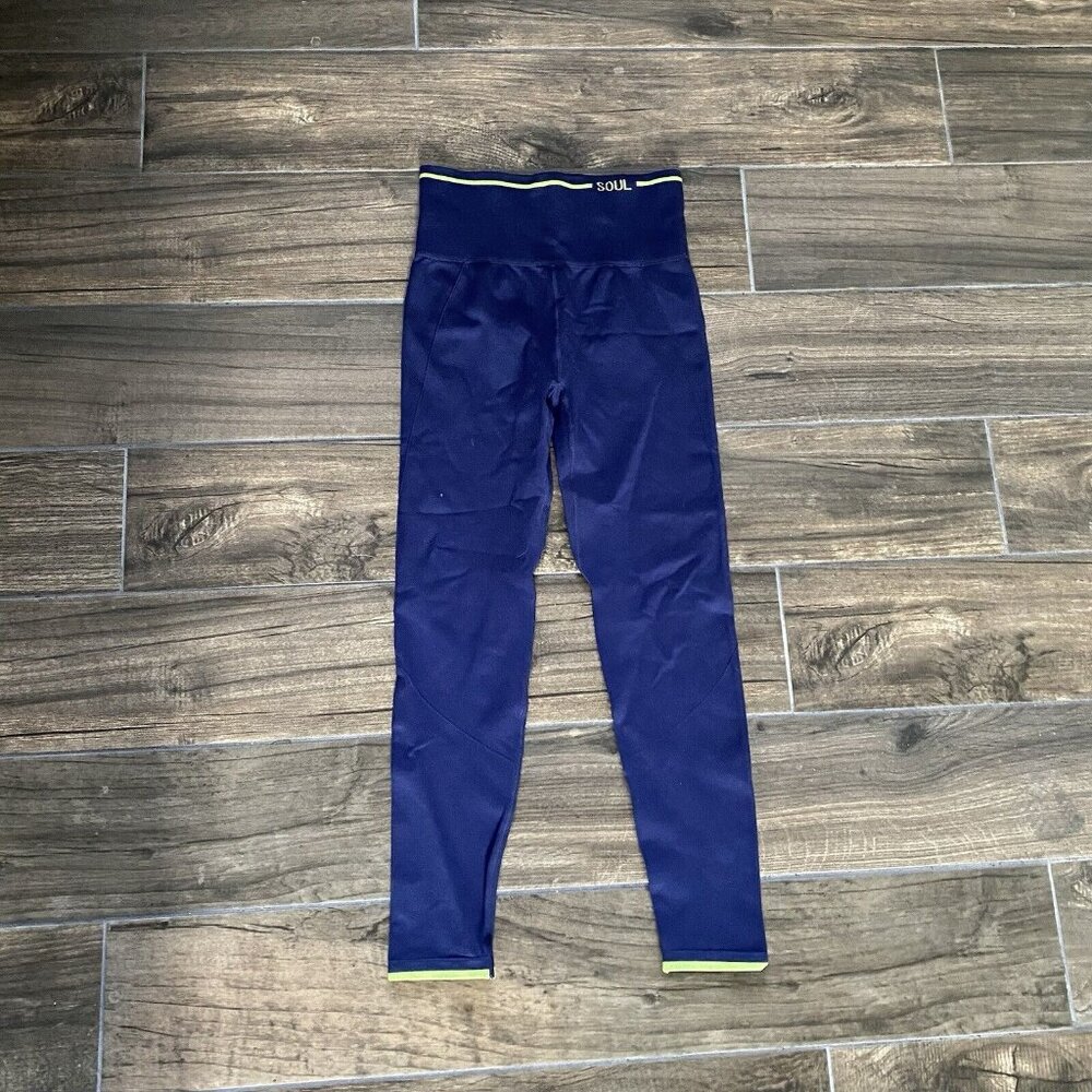 Soul Blue Green Leggings Size Small (159)